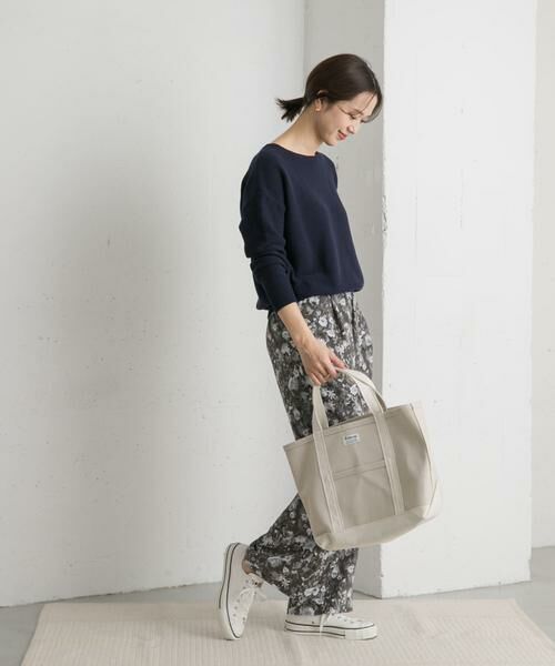 URBAN RESEARCH DOORS / アーバンリサーチ ドアーズ ニット・セーター | コットンボートネックガーターKNIT | 詳細28