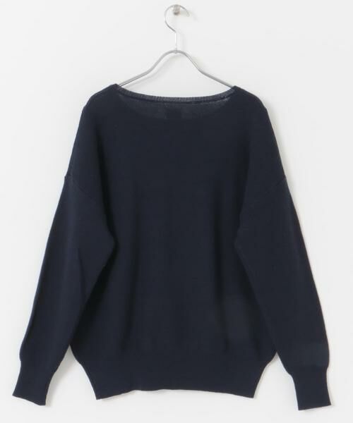 URBAN RESEARCH DOORS / アーバンリサーチ ドアーズ ニット・セーター | コットンボートネックガーターKNIT | 詳細30