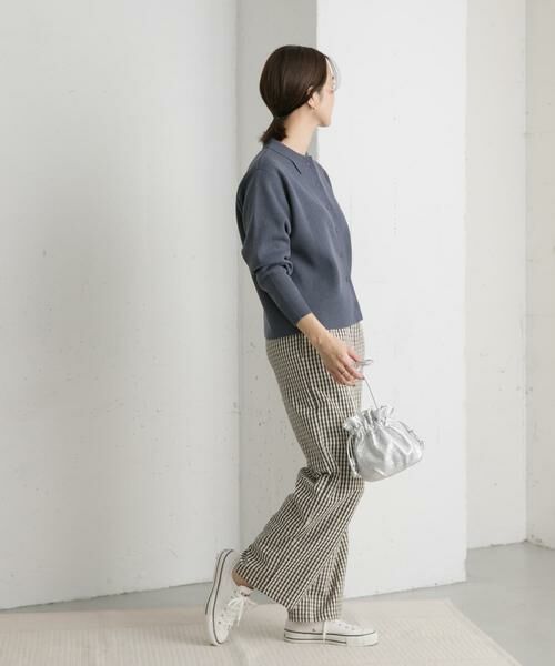 URBAN RESEARCH DOORS / アーバンリサーチ ドアーズ カーディガン・ボレロ | 衿付ニットカーディガン | 詳細11