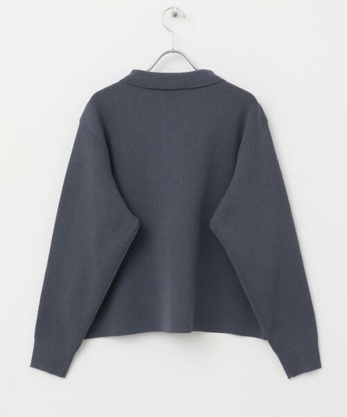URBAN RESEARCH DOORS / アーバンリサーチ ドアーズ カーディガン・ボレロ | 衿付ニットカーディガン | 詳細14