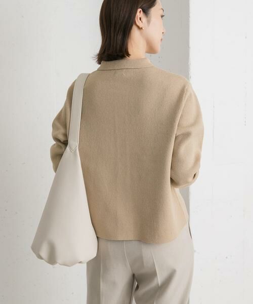 URBAN RESEARCH DOORS / アーバンリサーチ ドアーズ カーディガン・ボレロ | 衿付ニットカーディガン | 詳細24