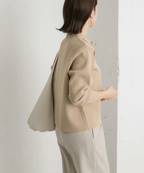URBAN RESEARCH DOORS / アーバンリサーチ ドアーズ カーディガン・ボレロ | 衿付ニットカーディガン | 詳細25