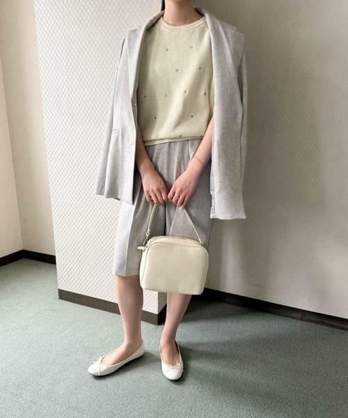 URBAN RESEARCH DOORS / アーバンリサーチ ドアーズ ニット・セーター | ラメドット刺繍ニット | 詳細18