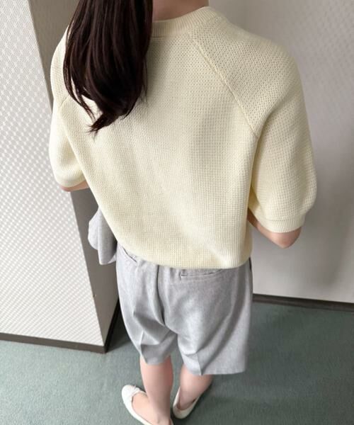 URBAN RESEARCH DOORS / アーバンリサーチ ドアーズ ニット・セーター | ラメドット刺繍ニット | 詳細11