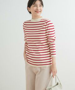 URBAN RESEARCH DOORS / アーバンリサーチ ドアーズ ニット・セーター | 総針ハイネックボーダーニット