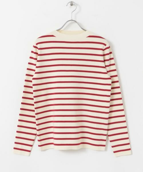 URBAN RESEARCH DOORS / アーバンリサーチ ドアーズ ニット・セーター | 総針ハイネックボーダーニット | 詳細13