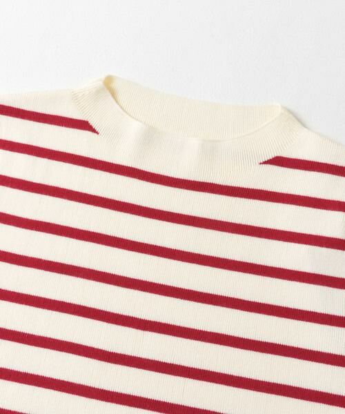URBAN RESEARCH DOORS / アーバンリサーチ ドアーズ ニット・セーター | 総針ハイネックボーダーニット | 詳細14