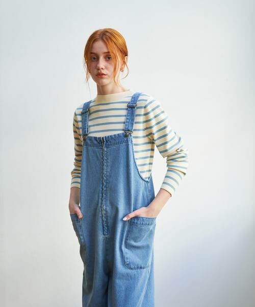 URBAN RESEARCH DOORS / アーバンリサーチ ドアーズ ニット・セーター | 総針ハイネックボーダーニット | 詳細16