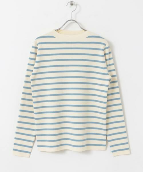 URBAN RESEARCH DOORS / アーバンリサーチ ドアーズ ニット・セーター | 総針ハイネックボーダーニット | 詳細22