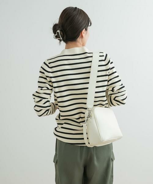 URBAN RESEARCH DOORS / アーバンリサーチ ドアーズ ニット・セーター | 総針ハイネックボーダーニット | 詳細30