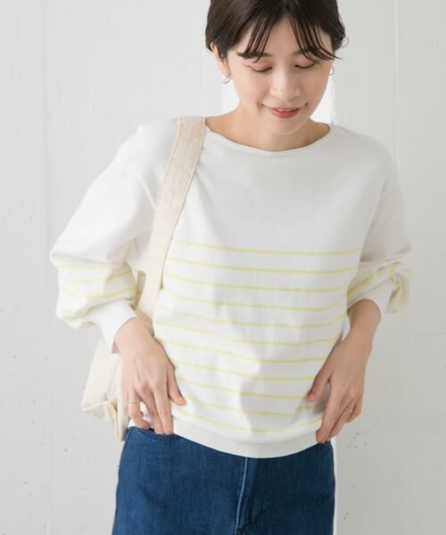 URBAN RESEARCH DOORS / アーバンリサーチ ドアーズ ニット・セーター | ウォッシャブルUVボーダーニット | 詳細1