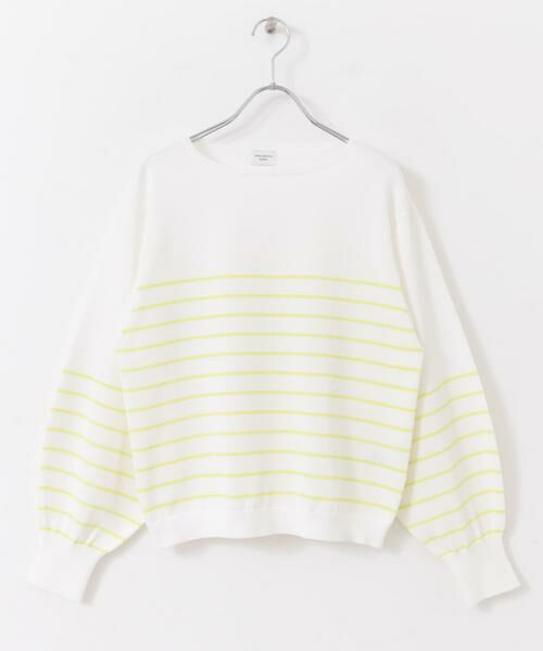 URBAN RESEARCH DOORS / アーバンリサーチ ドアーズ ニット・セーター | ウォッシャブルUVボーダーニット | 詳細10