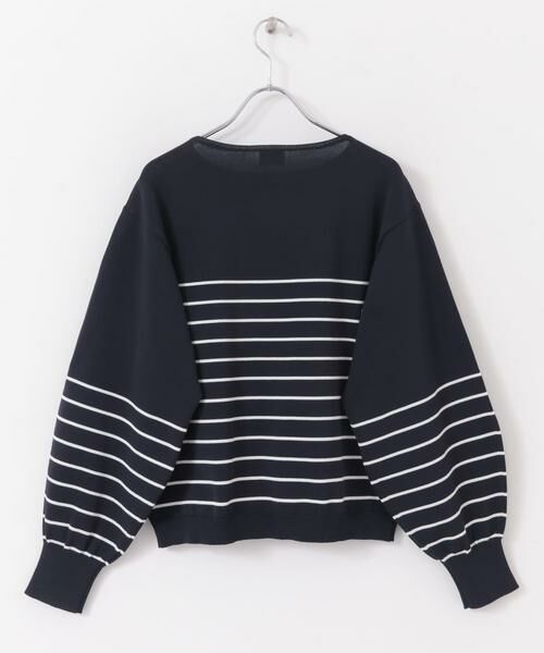 URBAN RESEARCH DOORS / アーバンリサーチ ドアーズ ニット・セーター | ウォッシャブルUVボーダーニット | 詳細26