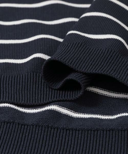 URBAN RESEARCH DOORS / アーバンリサーチ ドアーズ ニット・セーター | ウォッシャブルUVボーダーニット | 詳細27