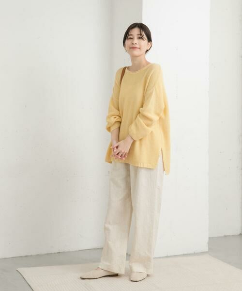 URBAN RESEARCH DOORS / アーバンリサーチ ドアーズ ニット・セーター | ペーパーヤーンニュアンスニット | 詳細10
