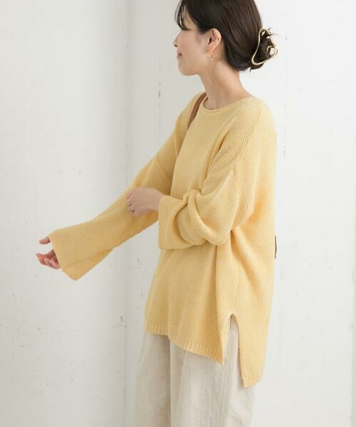 URBAN RESEARCH DOORS / アーバンリサーチ ドアーズ ニット・セーター | ペーパーヤーンニュアンスニット | 詳細4