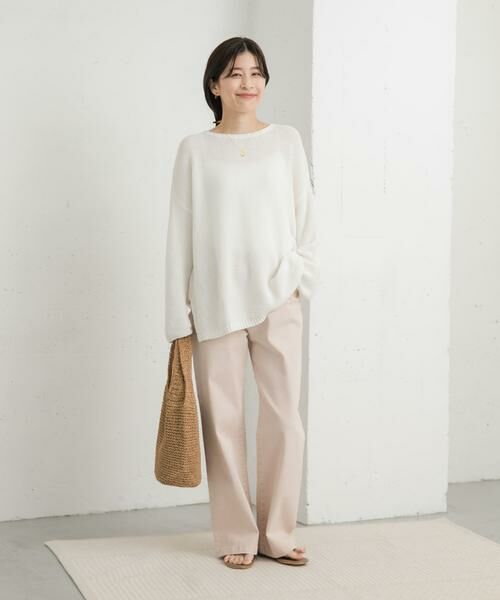 URBAN RESEARCH DOORS / アーバンリサーチ ドアーズ ニット・セーター | ペーパーヤーンニュアンスニット | 詳細28