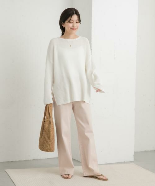 URBAN RESEARCH DOORS / アーバンリサーチ ドアーズ ニット・セーター | ペーパーヤーンニュアンスニット | 詳細29