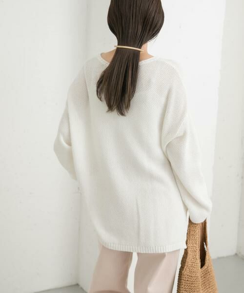 URBAN RESEARCH DOORS / アーバンリサーチ ドアーズ ニット・セーター | ペーパーヤーンニュアンスニット | 詳細22