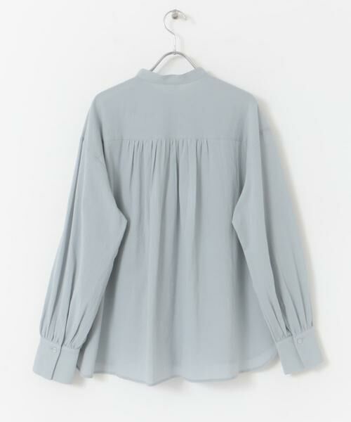 URBAN RESEARCH DOORS / アーバンリサーチ ドアーズ シャツ・ブラウス | フロントフリルスタンドカラーブラウス | 詳細16