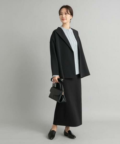 URBAN RESEARCH DOORS / アーバンリサーチ ドアーズ シャツ・ブラウス | フロントフリルスタンドカラーブラウス | 詳細8