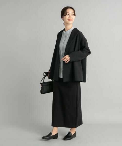 URBAN RESEARCH DOORS / アーバンリサーチ ドアーズ シャツ・ブラウス | フロントフリルスタンドカラーブラウス | 詳細9