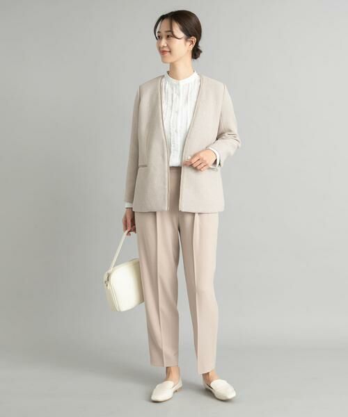 URBAN RESEARCH DOORS / アーバンリサーチ ドアーズ シャツ・ブラウス | フロントフリルスタンドカラーブラウス | 詳細24