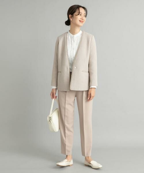 URBAN RESEARCH DOORS / アーバンリサーチ ドアーズ シャツ・ブラウス | フロントフリルスタンドカラーブラウス | 詳細25