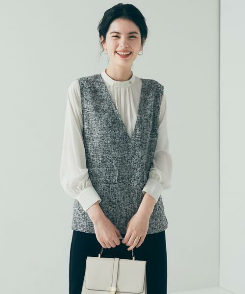 URBAN RESEARCH DOORS / アーバンリサーチ ドアーズ ベスト | ツイードベスト | 詳細10