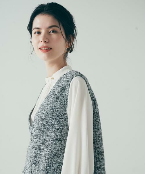 URBAN RESEARCH DOORS / アーバンリサーチ ドアーズ ベスト | ツイードベスト | 詳細12