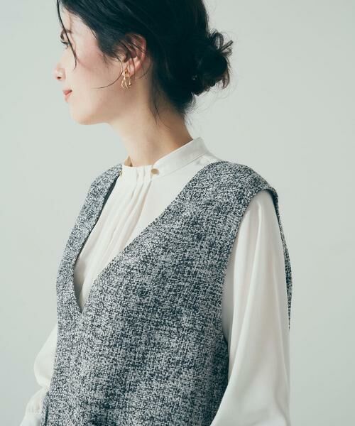 URBAN RESEARCH DOORS / アーバンリサーチ ドアーズ ベスト | ツイードベスト | 詳細13