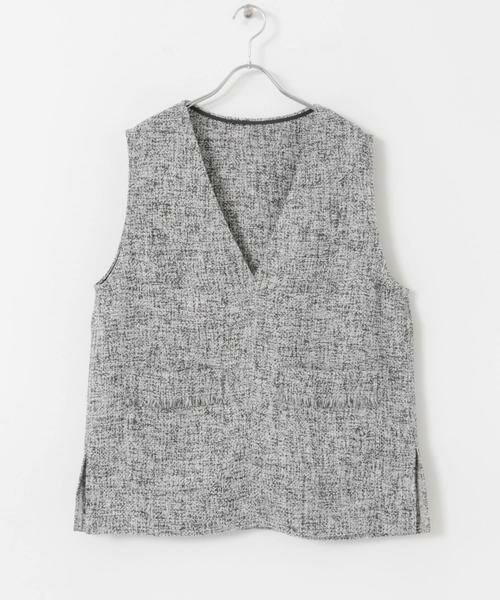 URBAN RESEARCH DOORS / アーバンリサーチ ドアーズ ベスト | ツイードベスト | 詳細14