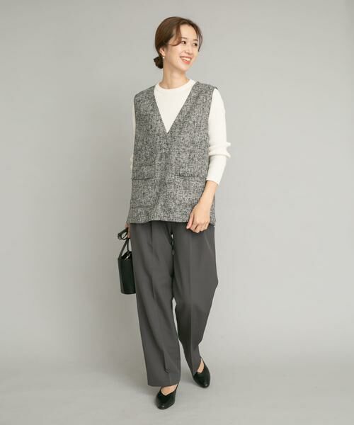 URBAN RESEARCH DOORS / アーバンリサーチ ドアーズ ベスト | ツイードベスト | 詳細7