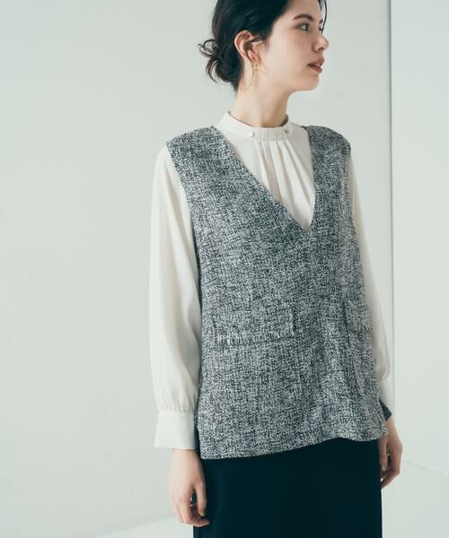 URBAN RESEARCH DOORS / アーバンリサーチ ドアーズ ベスト | ツイードベスト | 詳細9