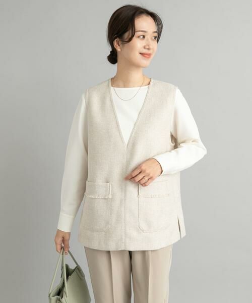 URBAN RESEARCH DOORS / アーバンリサーチ ドアーズ ベスト | ツイードベスト | 詳細16