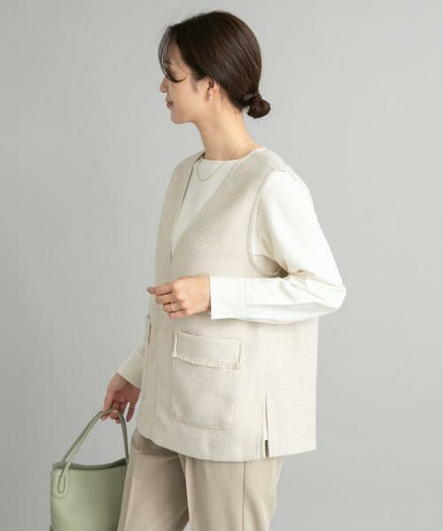 URBAN RESEARCH DOORS / アーバンリサーチ ドアーズ ベスト | ツイードベスト | 詳細18