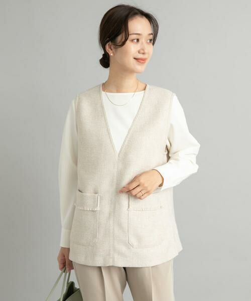 URBAN RESEARCH DOORS / アーバンリサーチ ドアーズ ベスト | ツイードベスト | 詳細23