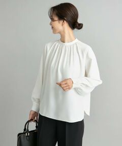 URBAN RESEARCH DOORS / アーバンリサーチ ドアーズ シャツ・ブラウス | フロントギャザーブラウス