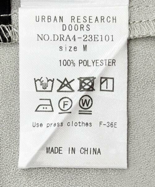 URBAN RESEARCH DOORS / アーバンリサーチ ドアーズ シャツ・ブラウス | フロントギャザーブラウス | 詳細27