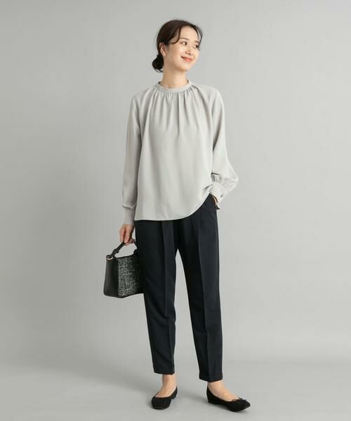 URBAN RESEARCH DOORS / アーバンリサーチ ドアーズ シャツ・ブラウス | フロントギャザーブラウス | 詳細15