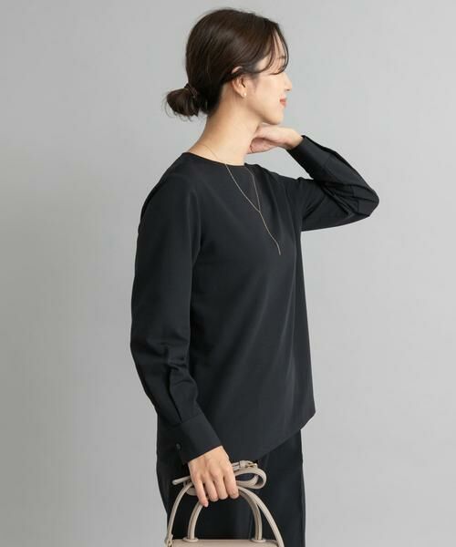 URBAN RESEARCH DOORS / アーバンリサーチ ドアーズ シャツ・ブラウス | クルーネックプルオーバーブラウス | 詳細4