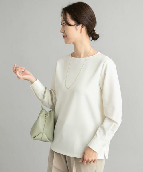 URBAN RESEARCH DOORS / アーバンリサーチ ドアーズ シャツ・ブラウス | クルーネックプルオーバーブラウス | 詳細15