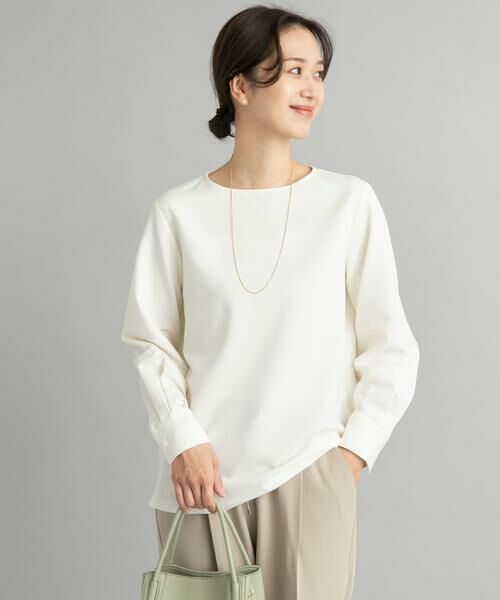 URBAN RESEARCH DOORS / アーバンリサーチ ドアーズ シャツ・ブラウス | クルーネックプルオーバーブラウス | 詳細16