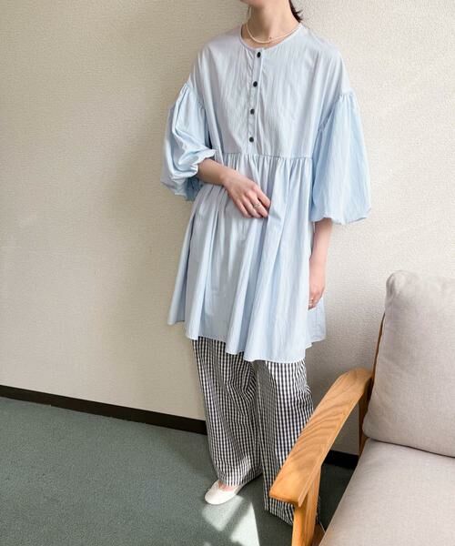 URBAN RESEARCH DOORS / アーバンリサーチ ドアーズ チュニック | ボリュームスリーブチュニック | 詳細10