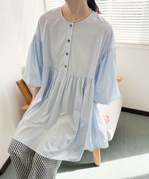 URBAN RESEARCH DOORS / アーバンリサーチ ドアーズ チュニック | ボリュームスリーブチュニック | 詳細2