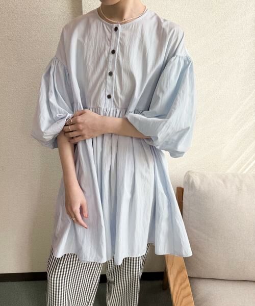 URBAN RESEARCH DOORS / アーバンリサーチ ドアーズ チュニック | ボリュームスリーブチュニック | 詳細4