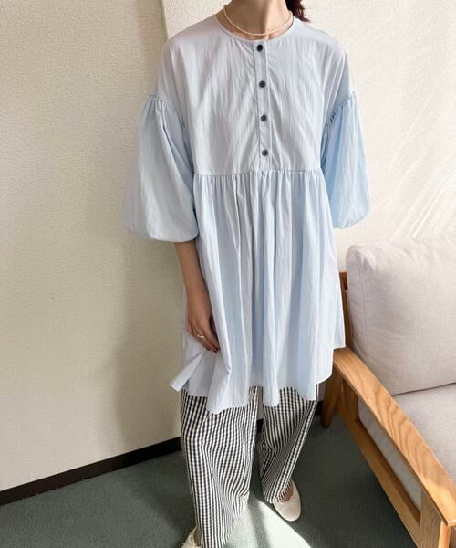 URBAN RESEARCH DOORS / アーバンリサーチ ドアーズ チュニック | ボリュームスリーブチュニック | 詳細5