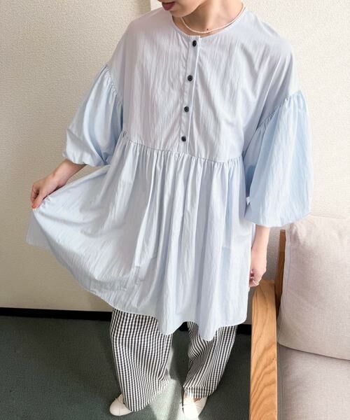 URBAN RESEARCH DOORS / アーバンリサーチ ドアーズ チュニック | ボリュームスリーブチュニック | 詳細6