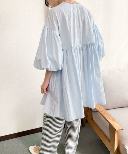 URBAN RESEARCH DOORS / アーバンリサーチ ドアーズ チュニック | ボリュームスリーブチュニック | 詳細8