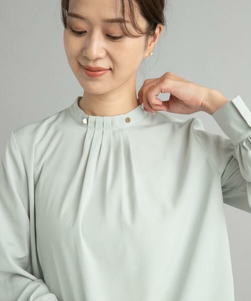 URBAN RESEARCH DOORS / アーバンリサーチ ドアーズ シャツ・ブラウス | ボタンポイントタックブラウス | 詳細6